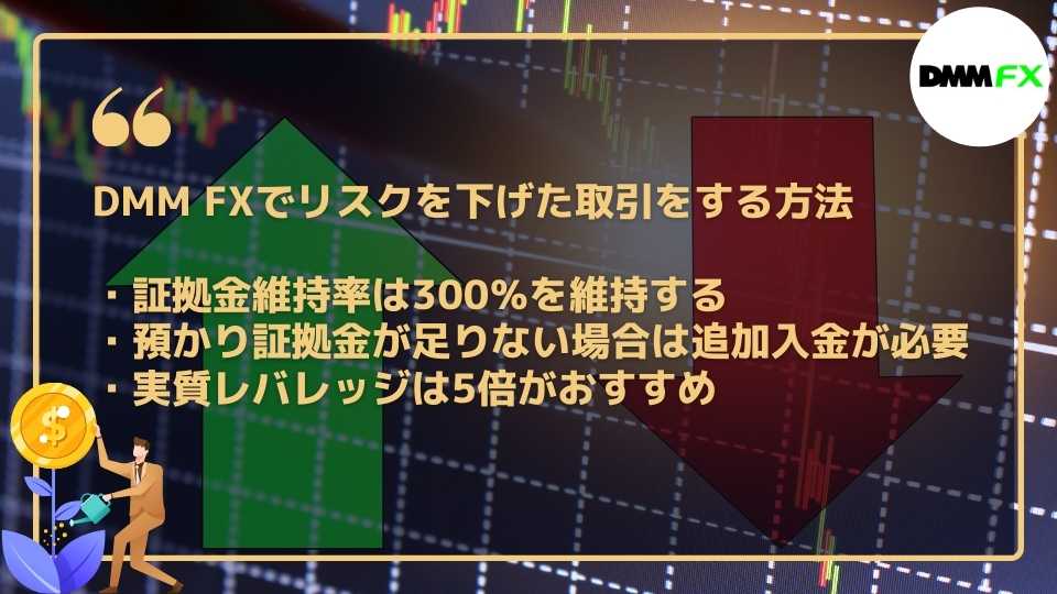 DMM FXのレバレッジを上手に利用する方法